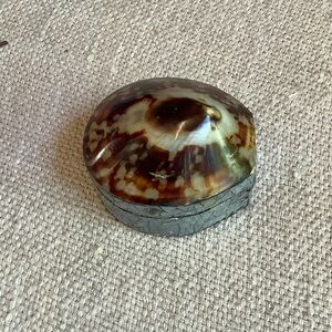 Shell and Mother of Pearl Trinket Box